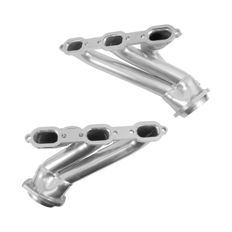 BBK Performance 40400 Shorty Tuned Length Headers 1-3/4 Silver Ceramic for 2005-2010 Chrysler 300, Dodge Charger / Challenger (3.5L V6)