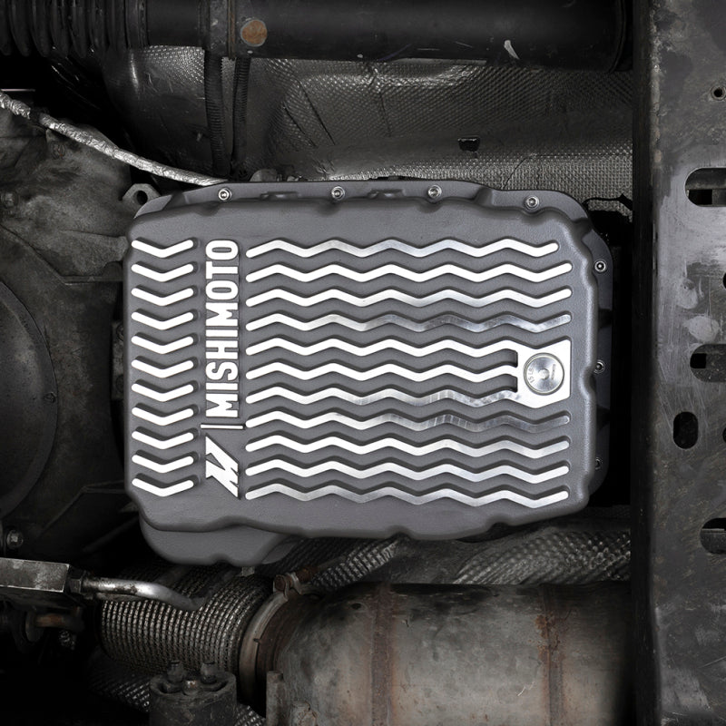 Mishimoto 2007.5 + Ram 6.7L Cummins 68RFE Transmission Pan - Cast - GR - #MMTP-RAM-07