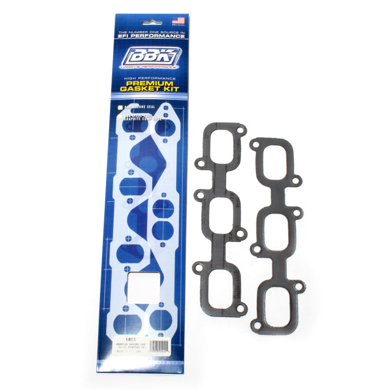 BBK Performance 1411 Exhaust Header Gasket Set (Pair) for 2011-2017 Ford Mustang V6 (3.7L)