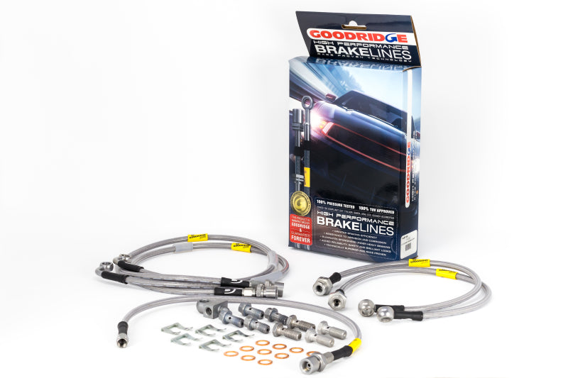 Goodridge 01-03 Chevrolet Silverado/01-03 GMC Sierra SS Brake Lines 14182