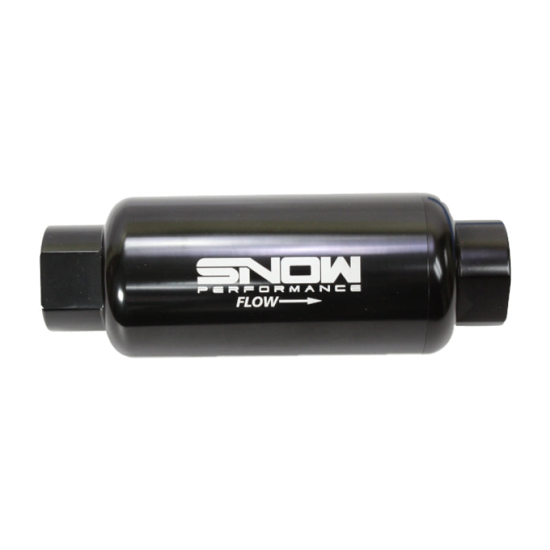 Snow Performance SNF-20115 Fuel Filter Post Filter 30 Micron -12 ORB Inlet/Outlet