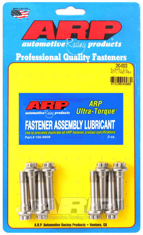 ARP 260-6303 for Subaru FA20 2.0L Rod Bolt Kit