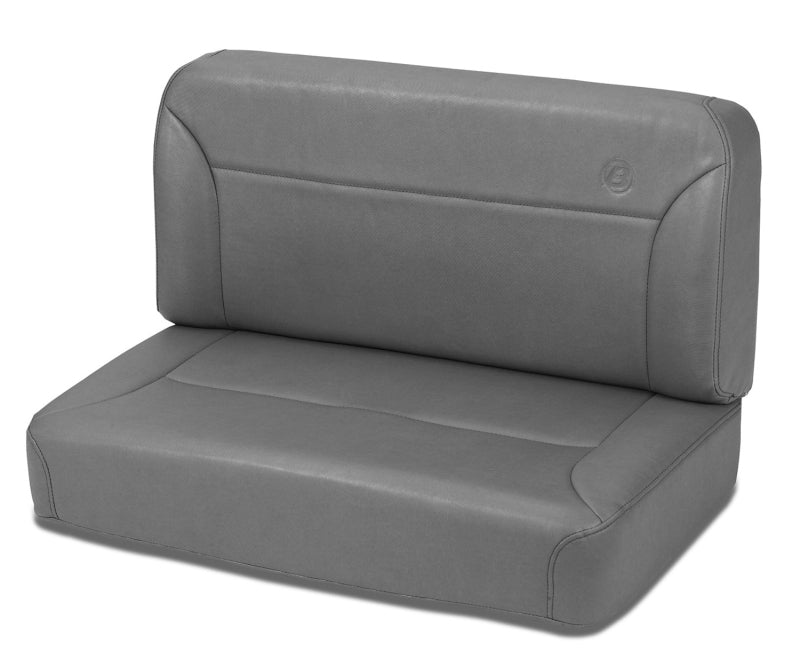 Bestop Back Seat - 55-83 Jeep Cj5 Rear Trailmax II Fixed (All Vinyl Charcoal/Gray)