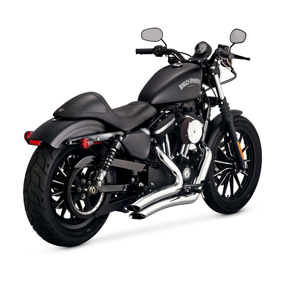 Vance & Hines 26367 Big Radius 2-2 PCX Exhaust Chrome for 2014-2022 Harley-Davidson Sportster