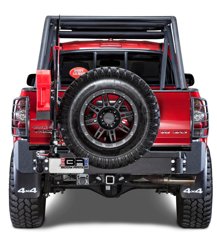 Body Armor 4x4 (TC-5293) for 2005-2015 Toyota Tacoma Pro Series Tire Carrier Fits TC-2961 Only
