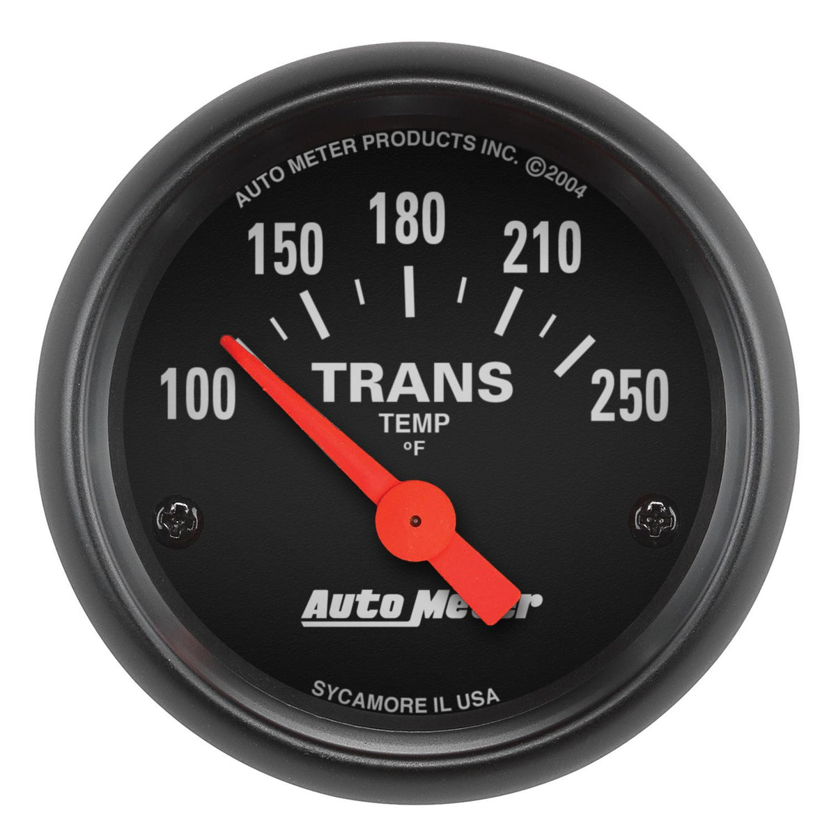 AutoMeter 2640 Z Series 52mm 100-250 Degrees F Short Sweep Electric Transmission Temperature Gauge