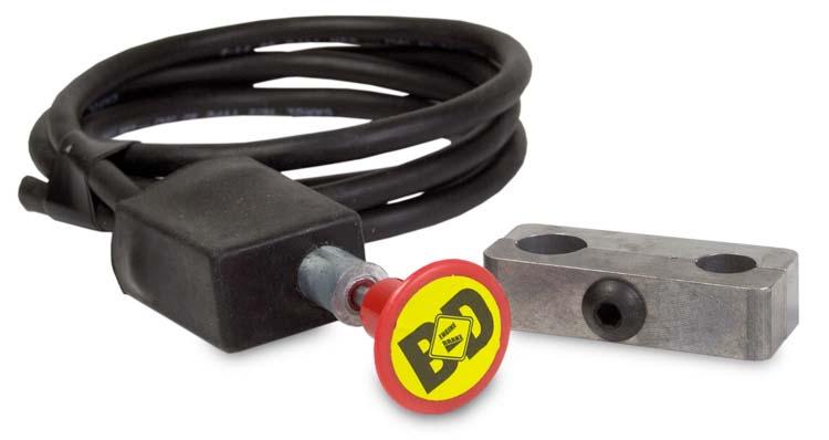 BD Diesel Push/Pull Switch Kit Exhaust Brake - 5/8in Manual Lever 1300210