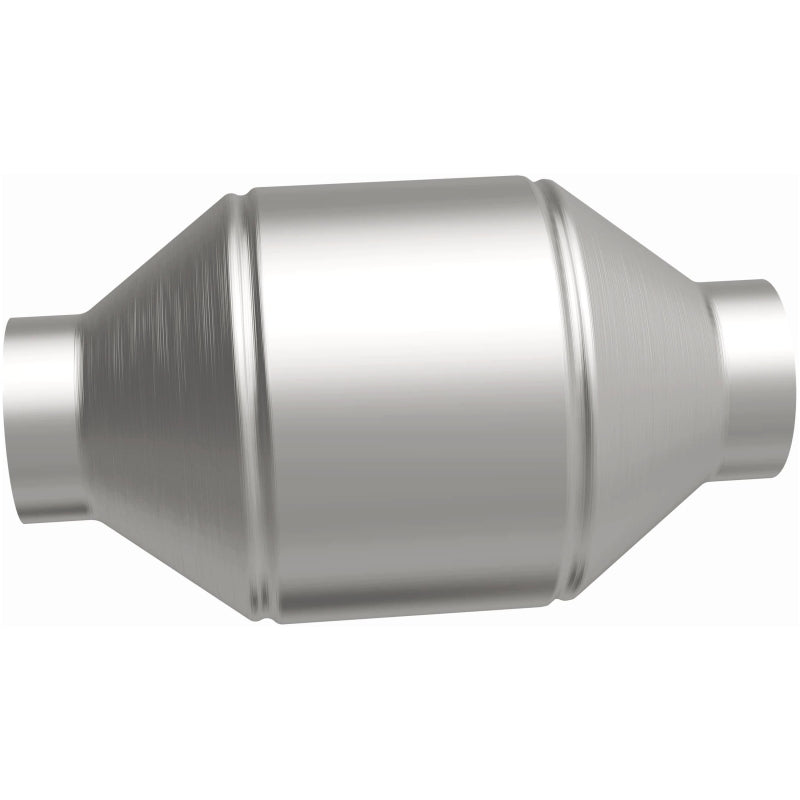 MagnaFlow 51655 Conv Univ 2.25in Inlet/Outlet Center/Center Round 3in Body L x 5in W x 8.75in Overall L - #51655