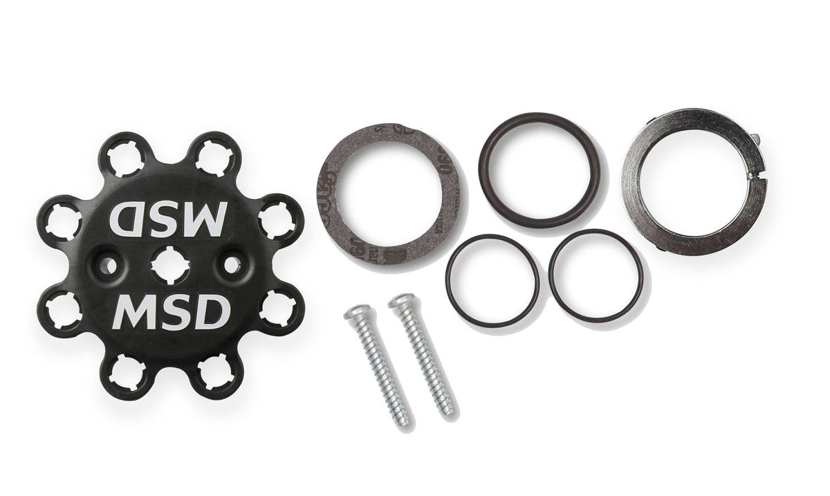 MSD 23763 Black, for Chevy Tall Deck Dual Sync Distributor