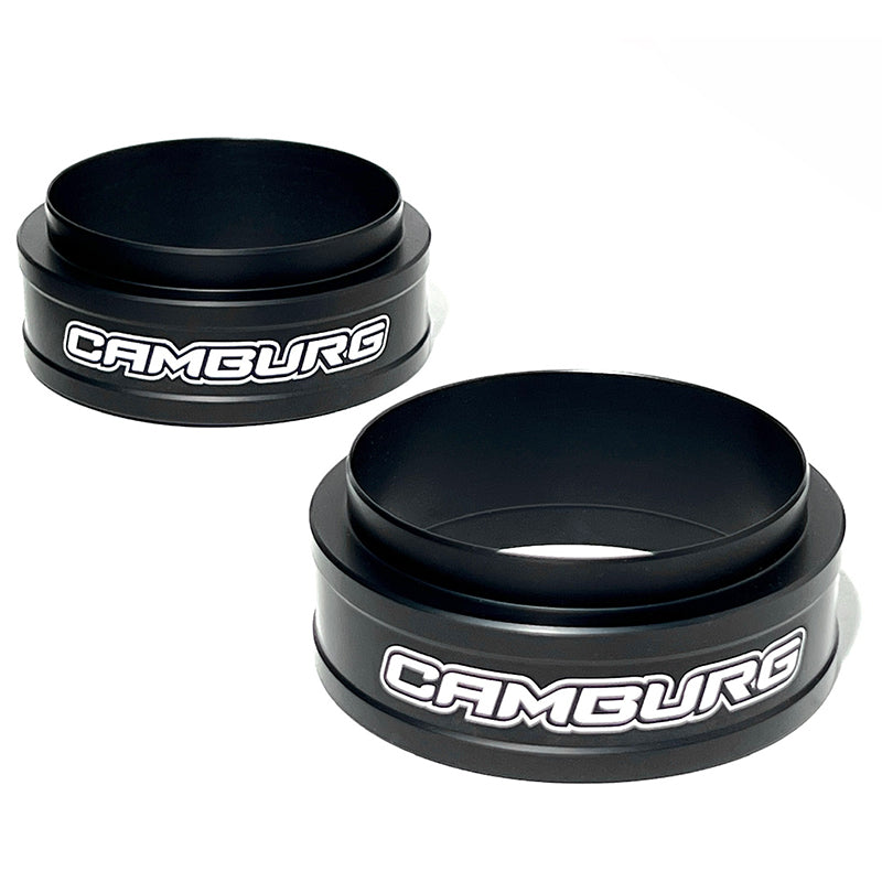 Camburg Engineering CAM-110227-BLK Front Preload Spacer Kit 1.5 in Black for 2021-2025 Ford F-150 Raptor