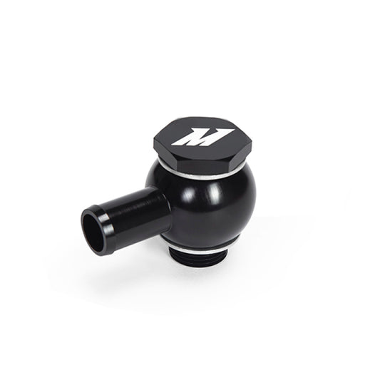 Mishimoto M20 x 5/8 Straight Black Banjo Fitting w/ Bolt - #MMBB-STBK