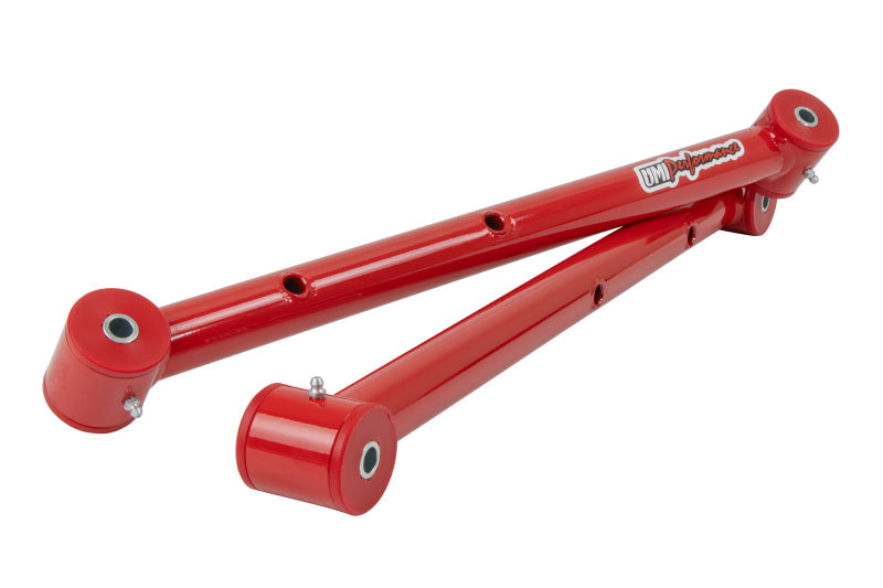 UMI Performance 401516-R Upper/Lower Control Arms Red for 1968-1972 GM A-Body