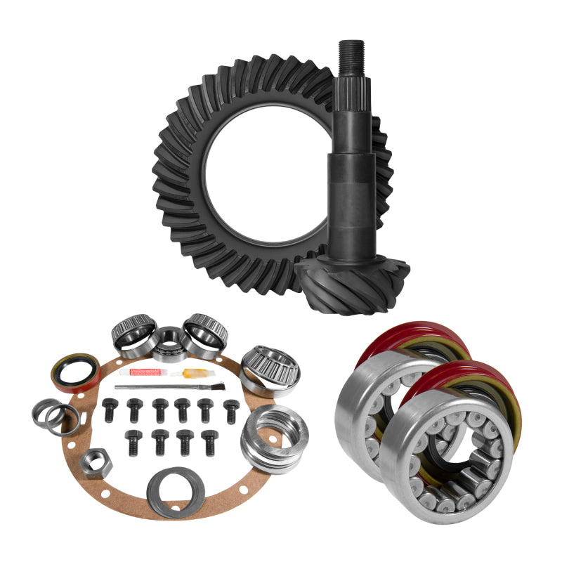 Yukon Gear & Axle YGK2009 8.5in for GM 4.56 Rear Ring & Pinion Install Kit Axle Bearings 1.78in Case Journal