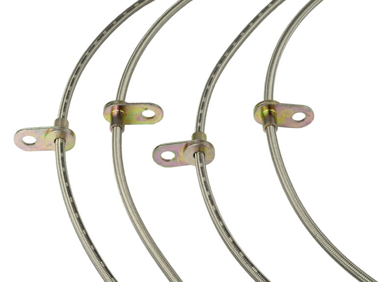 Goodridge 12-15 Chevrolet Camaro (ZL1 Only) Stainless Steel Brake Line Kit 12227