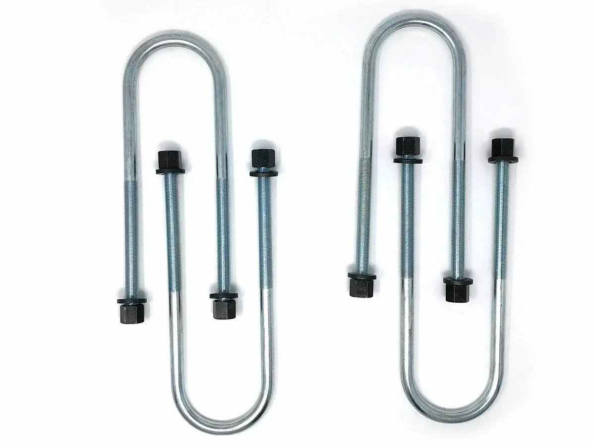Tuff Country 27853 Rear Axle U-Bolts Add-a-Leaf or Stock Height for 1983-1997 Ford Ranger 4WD