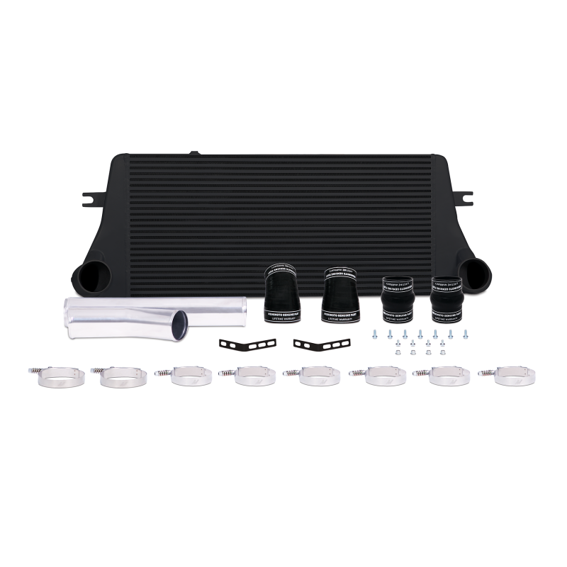 Mishimoto 94-02 Dodge Ram 2500 5.9L Cummins Intercooler Kit w/ Pipes (Black) - #MMINT-RAM-94KBK