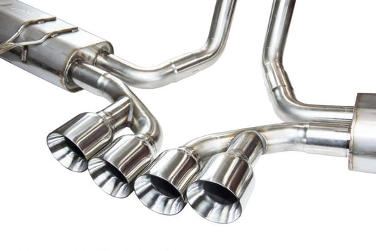 Kooks 21506300 for 97-04 Chevy Corvette Full 3in Axleback w/Pol Tips Requires 3in X-Pipe