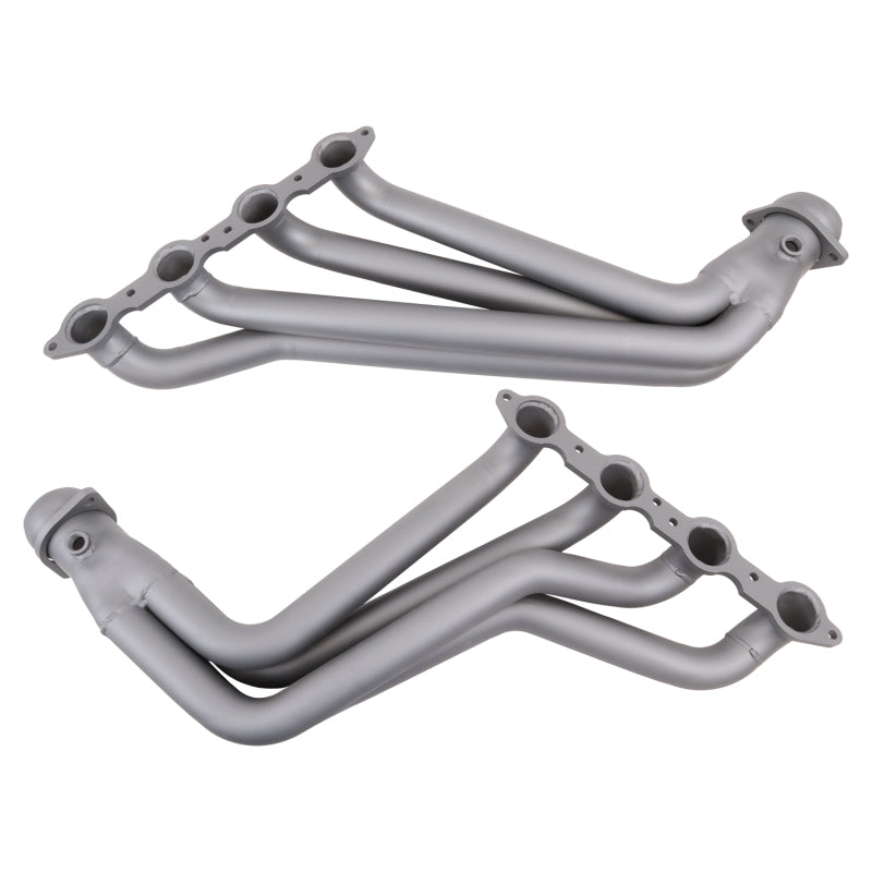 BBK Performance 4054 Long Tube Headers with High Flow Catalytic Converters 1-7/8 Titanium Ceramic for 2010-2015 Chevrolet Camaro SS / ZL1 (6.2L)