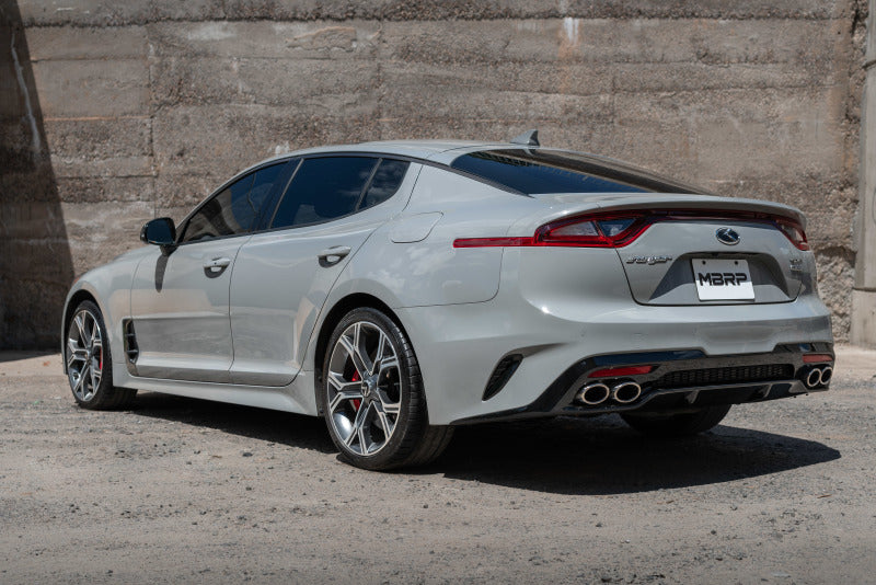 MBRP 2018+ Kia Stinger 3.3L RWD/AWD 2.5in Cat Back without Tips