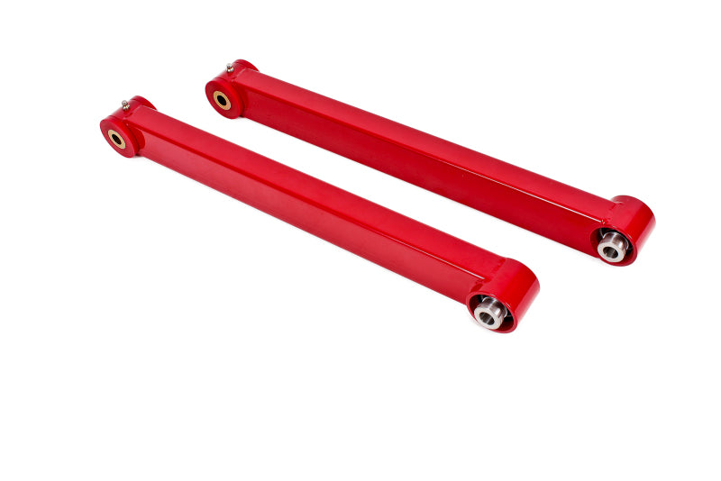 BMR Suspension 2005-2014 Ford Mustang S197 Non-Adjustable Polyurethane Spherical Bearing Combo- Red