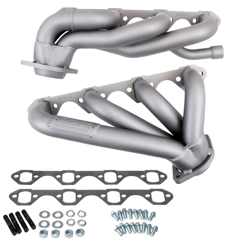 BBK Performance 3511 Shorty Headers 1-5/8 Titanium Ceramic for 1987-1996 Ford F-150 / Bronco (5.8L)
