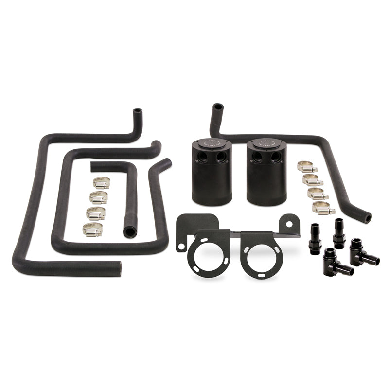 Mishimoto 07-13 Infiniti G37 Baffled Oil Catch Can Kit - #MMBCC-G37-08PBE