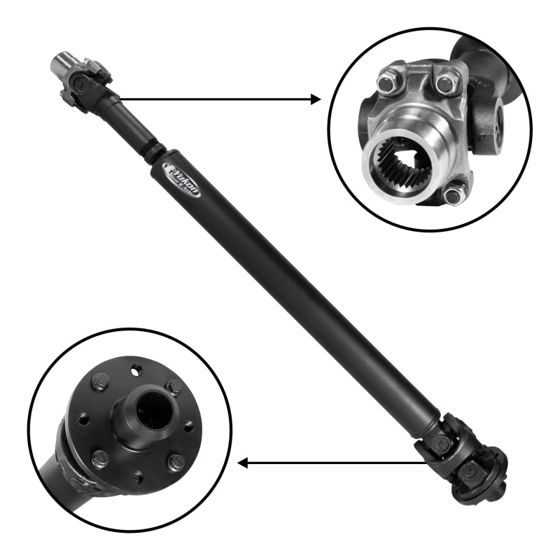 Yukon Gear & Axle YDS059 Performance Rear Driveshaft HD for 2018 Jeep JL Rubicon 4 Door Manual