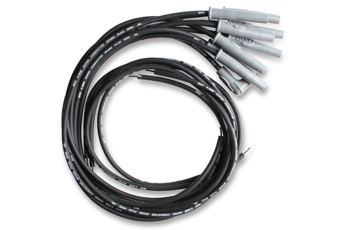 MSD 31183 Black Super Conductor 8 Cyl Multi-Angle-HEI, Universal