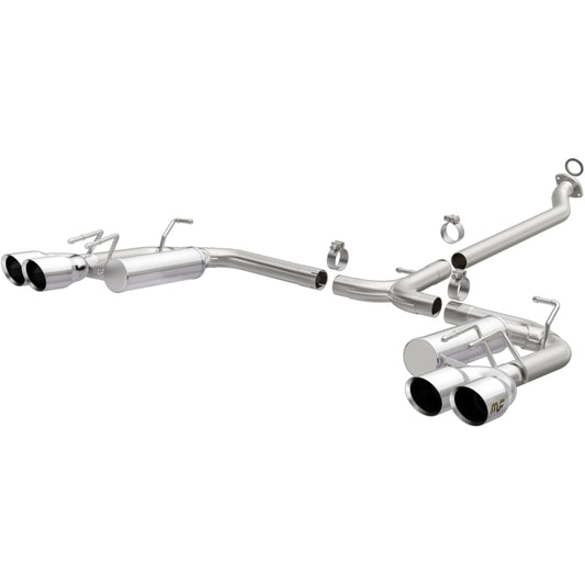 MagnaFlow 19494 18-19 Toyota Camry XSE 2.5L (FWD) Street Series Cat-Back Exhaust w/4in Polished Quad Tips - #19494
