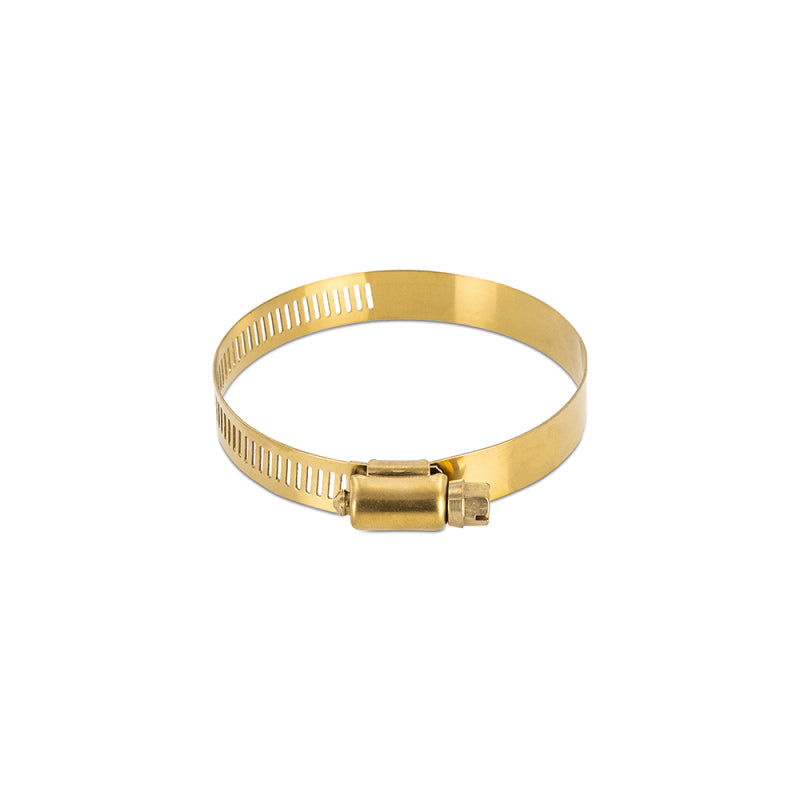 Mishimoto High-Torque Worm Gear Clamp 2.83in.-3.74in. (72mm-95mm) - Pack of 2 - Gold - #MMCLAMP-WG-95HTGD