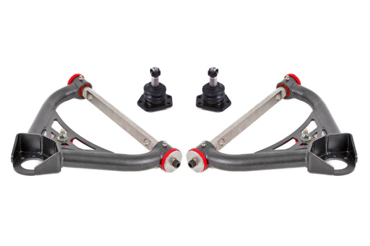 BMR 70-81 2nd Gen F-Body Non-Adj. Upper A-Arms (Polyurethane) - Black Hammertone