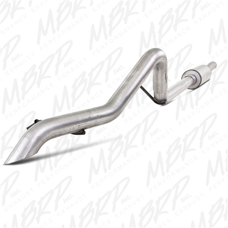MBRP S5514AL Cat-Back Exhaust System - 2007-2011 Jeep Wrangler JK | Aluminized