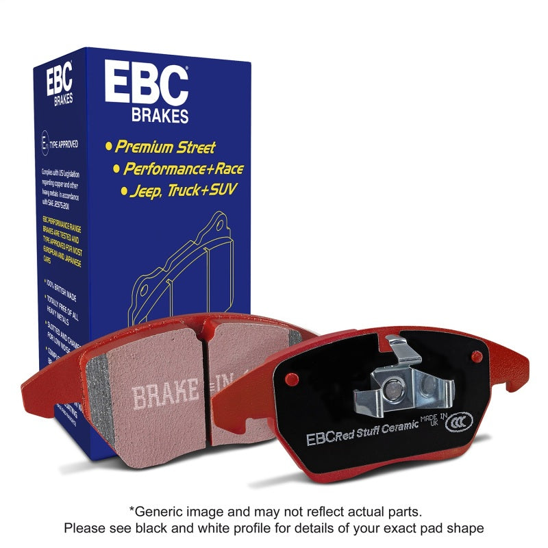 EBC 93-00 Aston Martin Virage 5.3 (PBR Caliper) Redstuff Front Brake Pads DP31131C