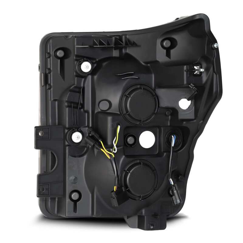 AlphaRex 880149 11-16 Ford F-350 SD NOVA LED Projector Headlights Plank Style Black w/Activation Light/Sequential Signal