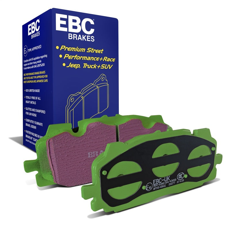 EBC 2018+ Audi S4 3.0L Turbo Greenstuff Front Brake Pads DP22277