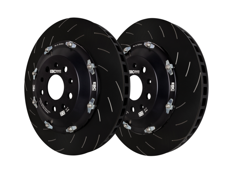 EBC Racing 2020+ Chevrolet Corvette Stingray 6.2L (w/Z51 Perf Package) 2 Piece SG Racing Rear Rotors SG2F028
