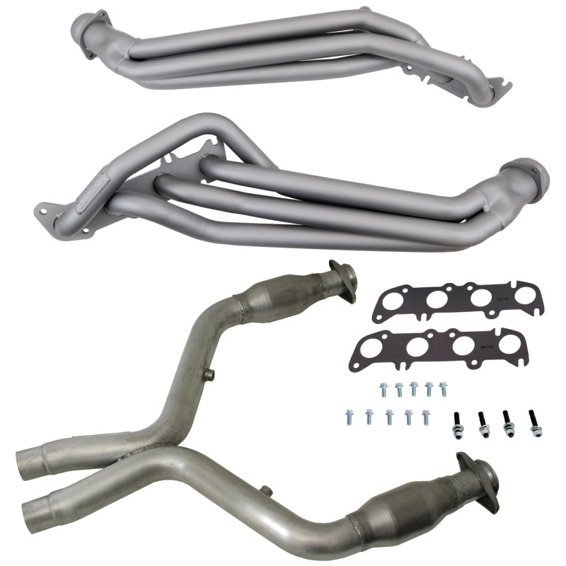 BBK Performance 16331 Long Tube Headers with Catted X-Pipe for 2011-2014 Ford Mustang GT 5.0L