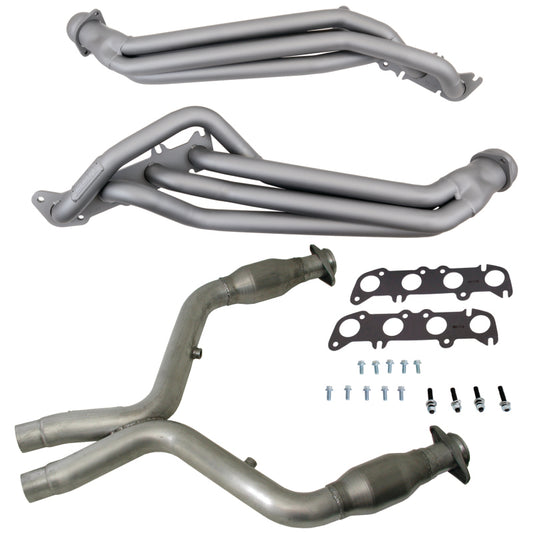 BBK Performance 16331 Long Tube Headers with Catted X-Pipe for 2011-2014 Ford Mustang GT 5.0L