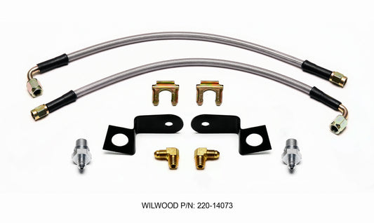 Wilwood Flexline Kit 14in. M10-1.00 90 Deg - #220-14073