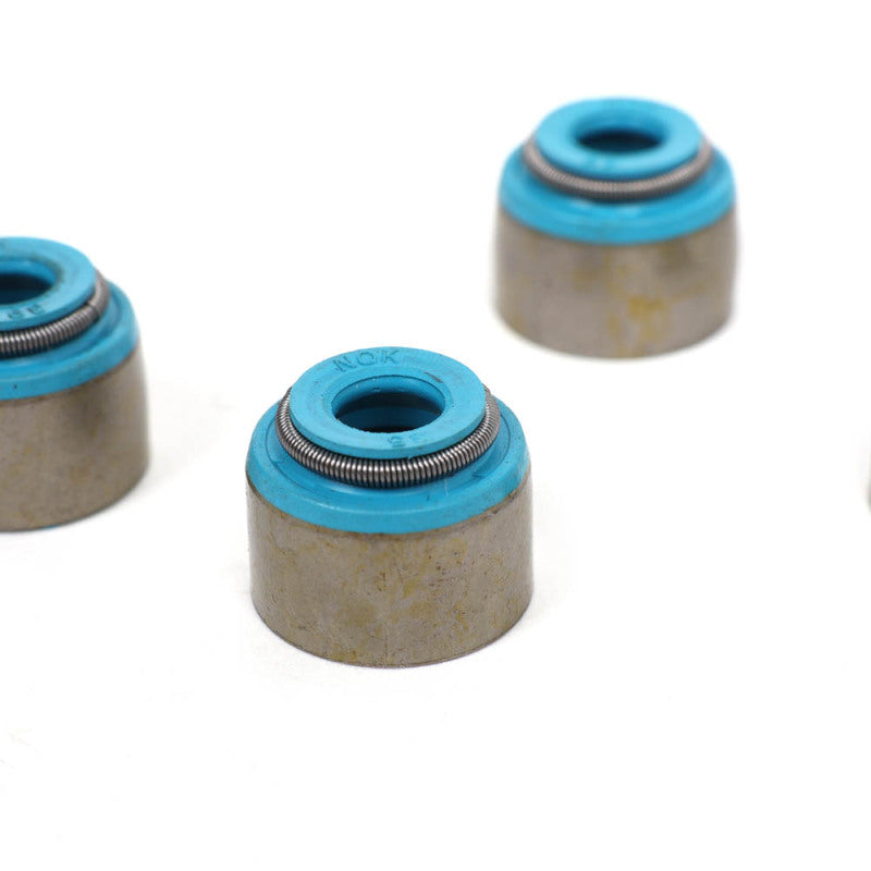 BLOX Racing Honda 5.5mm Valve Stem Seals Blue FKM - Set of 8 (Fits Both Intake & Exhaust) BXPT-10451