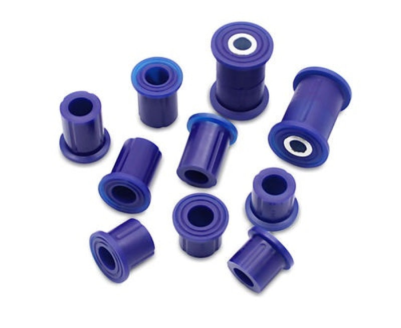 SuperPro Rear Leaf Spring & Shackle Bushing Kit - Nissan Frontier (D40)