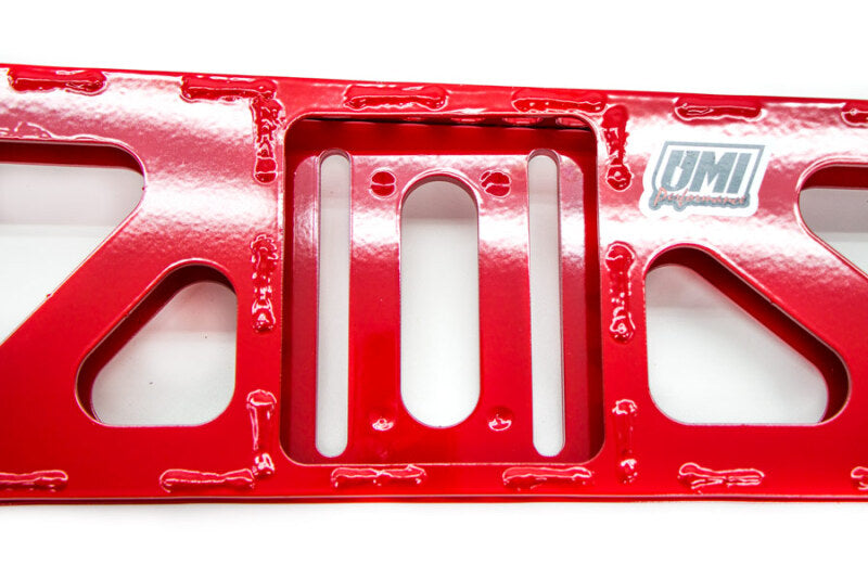 UMI Performance 2080-300-R Fabricated Watts Link 3in Axle Tubes Red
