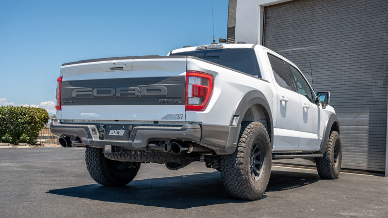 Borla 60727BC 21-23 Ford Raptor 3in Tail Pipe Kit 4.5in Tip - Black Chrome - #60727BC