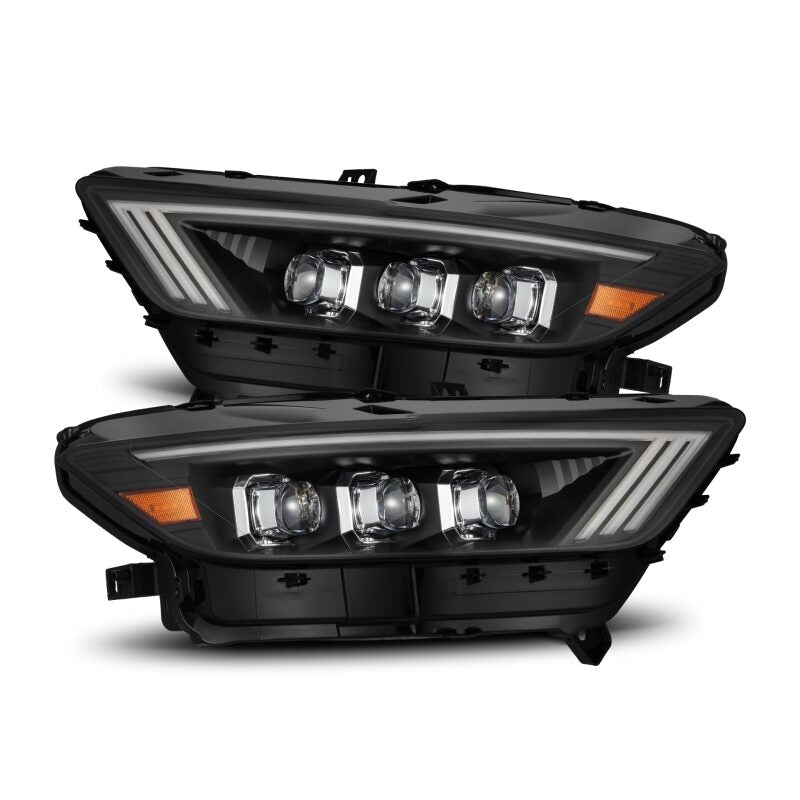 AlphaRex 880144 15-17 Ford Mustang NOVA Series LED Projector Headlights Black