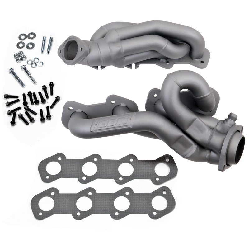 BBK Performance 1615 Shorty Headers 1-5/8 Titanium Ceramic for 1996-2004 Ford Mustang GT 4.6L