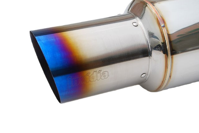 Invidia HS08SW5GRT 08-14 Subaru WRX Hatchback Racing Titanium tip Cat-back Exhaust