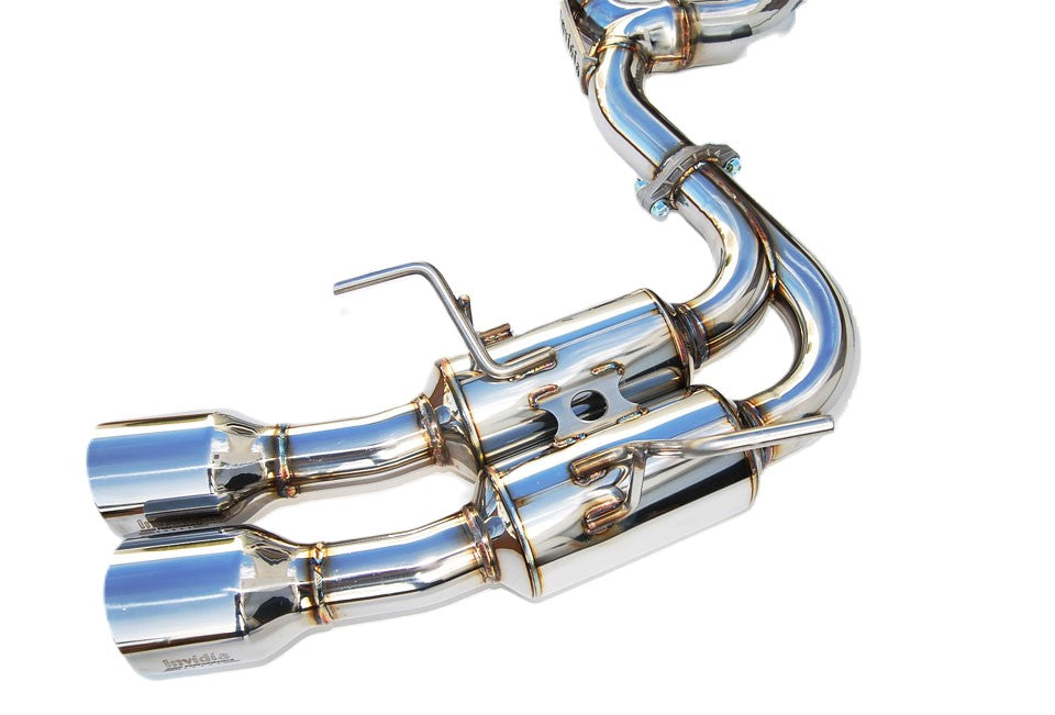 Invidia HS11STIGM4SS 11-14 Subaru WRX/STI Sedan Gemini R400 Quad S.S.Tips Cat-back Exhaust
