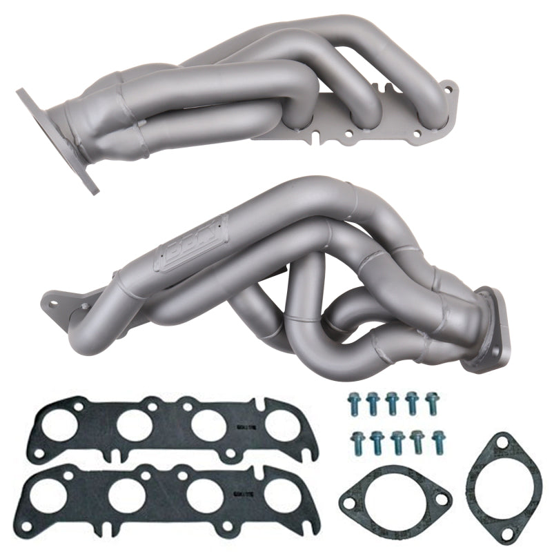 BBK Performance 1632 Shorty Headers 1-5/8 Titanium Ceramic for 2011-2014 Ford Mustang GT 5.0L