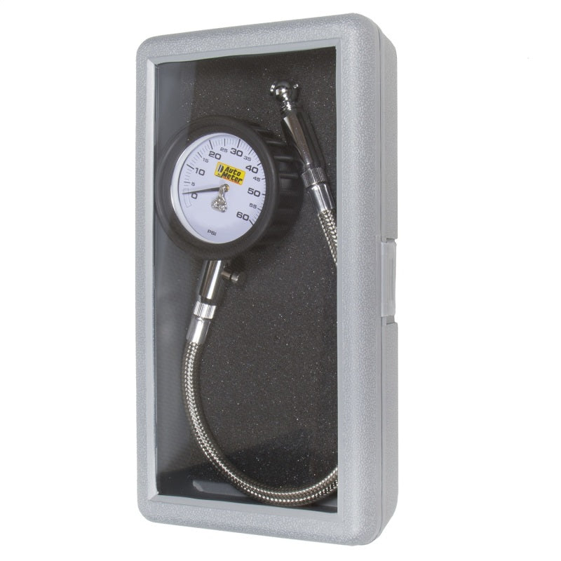 AutoMeter 2160 60PSI Lo-Pressure Tire Pressure Gauge