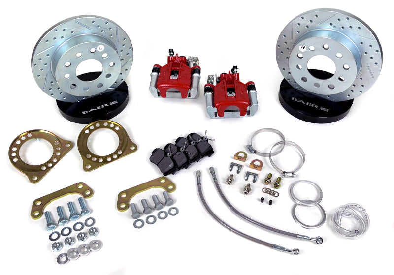 Baer Brakes Rear Ends w/ Ford 8/9in Small Bearing Housing Ends 10.5in Classic Series Rear Brake Kit